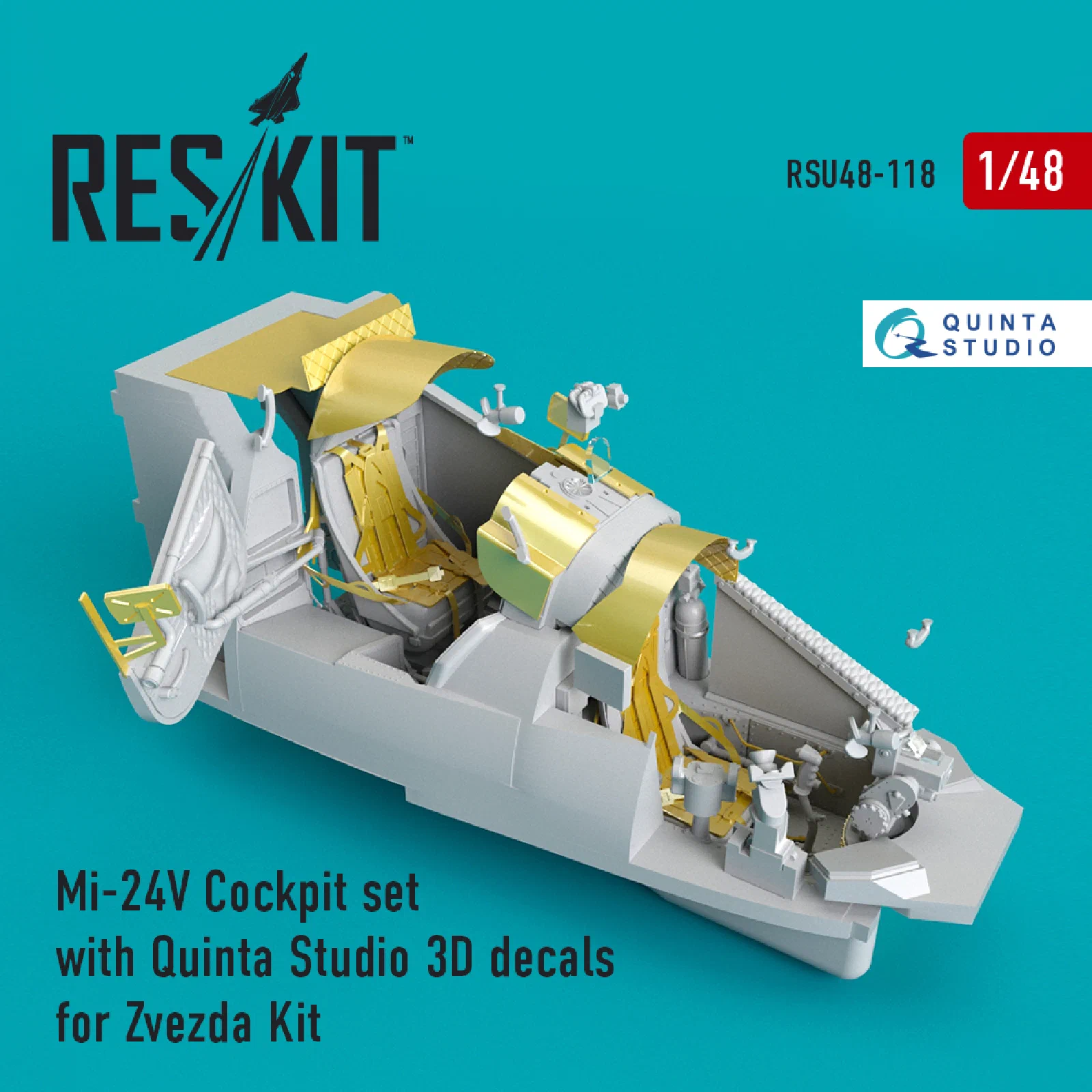 Reskit Mi24 Cockpit